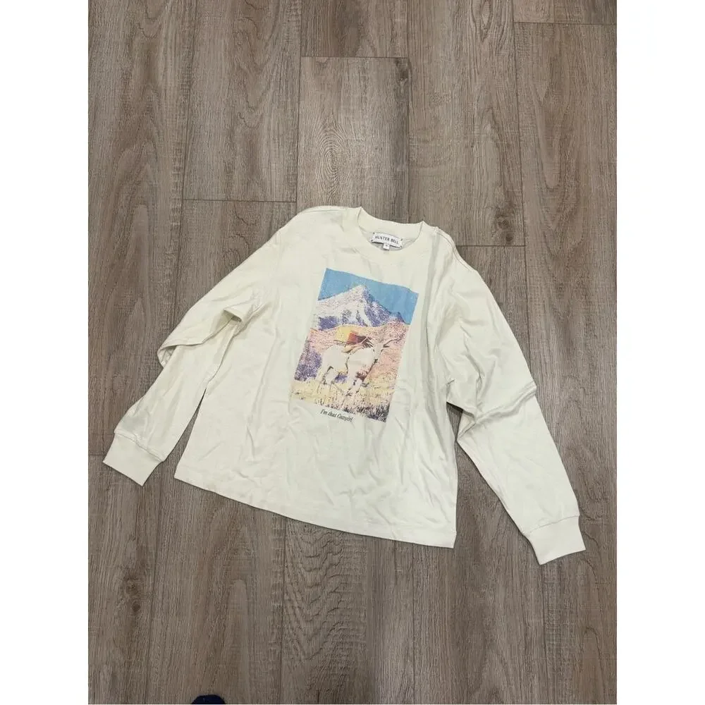 Hunter Bell I’m That Cowgirl Long Sleeve Graphic Tee Small
